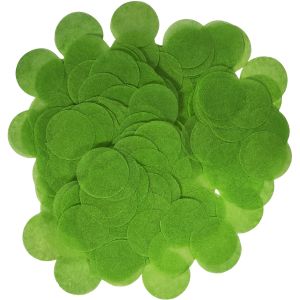 Confetti 200 g - 2.5cm Paper Green