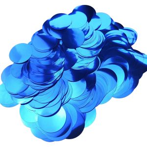 Confetti 200 g - 2.5cm Metallic Blue