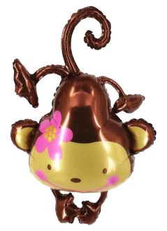 31" Hanging Monkey Balloon