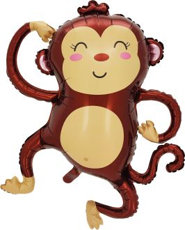 28" Jungle Monkey Balloon
