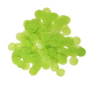 1cm Paper Confetti Dots Leaf Green (15g)