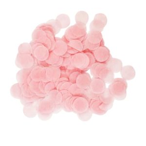 1cm Paper Confetti Dots Light Pink (15g)