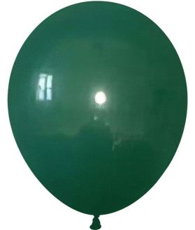 12" Retro Black Green (50pcs) Celetex Balloons
