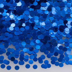 0.5cm Foil Confetti Dots Royal Blue (110g)