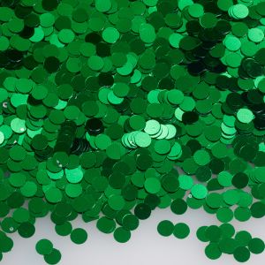 0.5cm Foil Confetti Dots Green (110g)