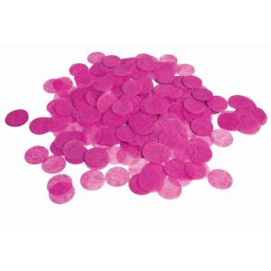 2.5cm Paper Confetti Dots Hot Pink (22g)