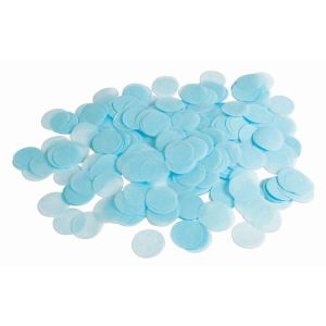 2.5cm Paper Confetti Dots Light Blue (22g)