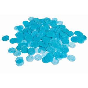 2.5cm Paper Confetti Dots Turquoise (22g)