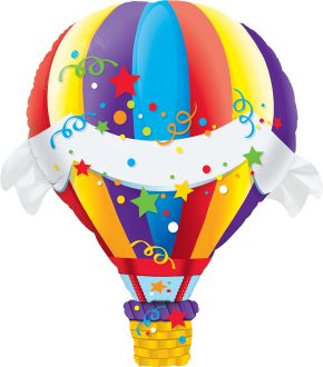 31" Birthday Hot Air Balloon