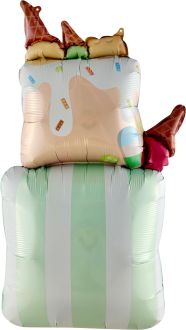 34" Ice Cream Cake Balloon
