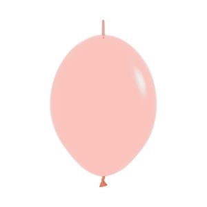 06" Pastel Matte Melon Link-O-Loons (50pcs) Sempertex Balloons