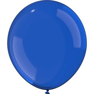 05" Clear Navy Blue (100pcs) Luma Balloons