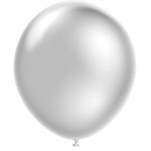 05" Lux Silver (100pcs) Luma Balloons