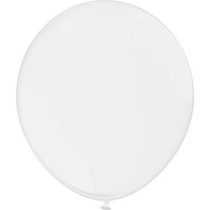 12" Clear Clear (50pcs) Luma Balloons
