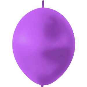 12" Essential Purple Linking (50pcs) Luma Balloons