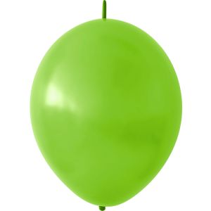12" Style Lime Green Linking (50pcs) Luma Balloons