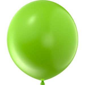 24" Style Lime Green (5pcs) Luma Balloons