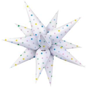 32" Starburst Candy Dots Balloon
