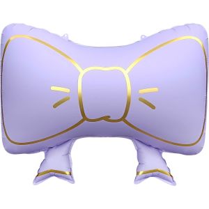 23" Matte Lilac Bow Balloon