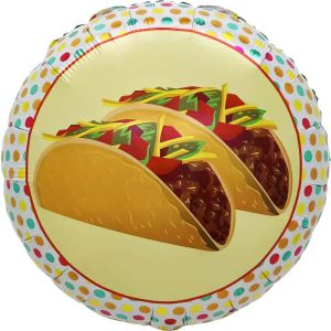 18" Mexico Tacos Balloon