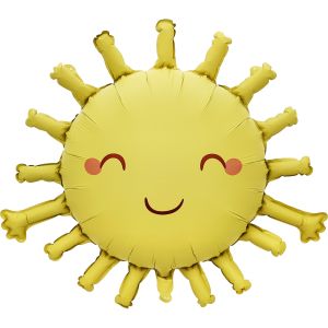 29" Beaming Sunrays Sun Balloon