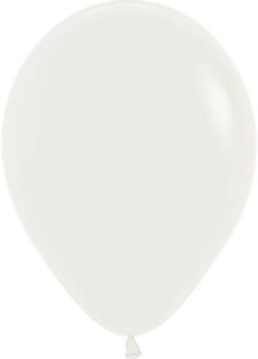 11" Fashion Almond White (50pcs) Sempertex Balloons