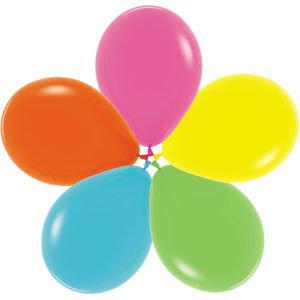 05" Fashion Tropical Assortment (50pcs) Sempertex Balloons