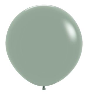 24" Pastel Dusk Laurel Green (10pcs) Sempertex Balloons