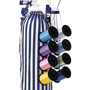 8 Spool Ribbon Dispenser Rack for Helium Tank
