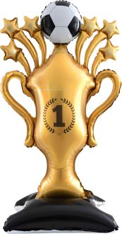 59" Standing 1st Place Soccer Trophy Balloon