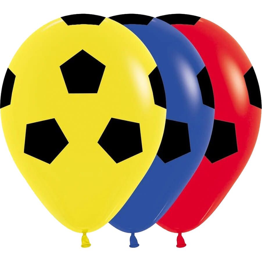 11" Soccer Ball Assortment (50pcs) Balloons