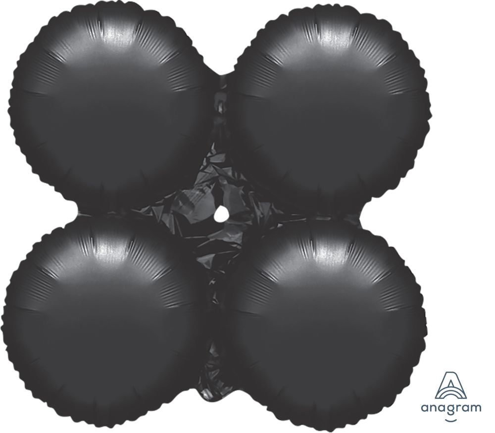 30" MagicArch Metallic Black Balloon