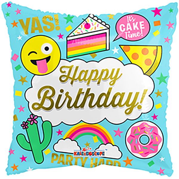 18" Birthday Juvenile Balloon