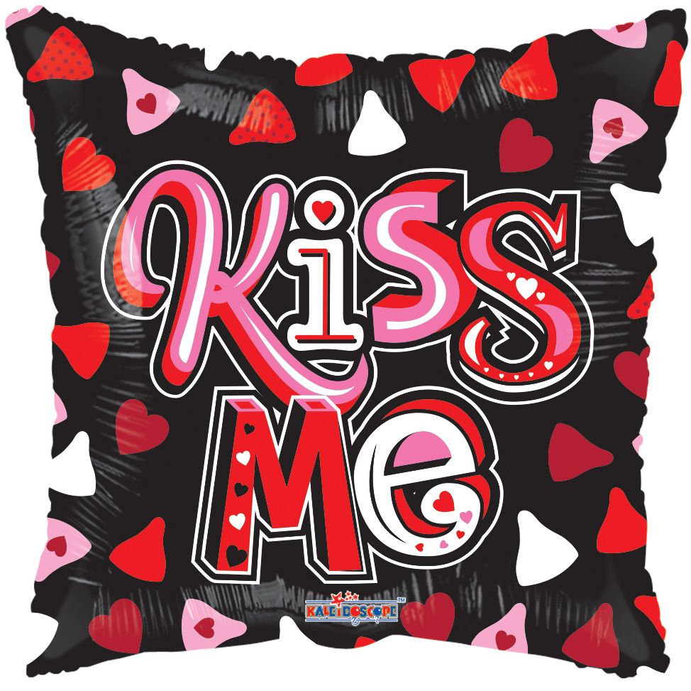 18" Kiss Me Balloon