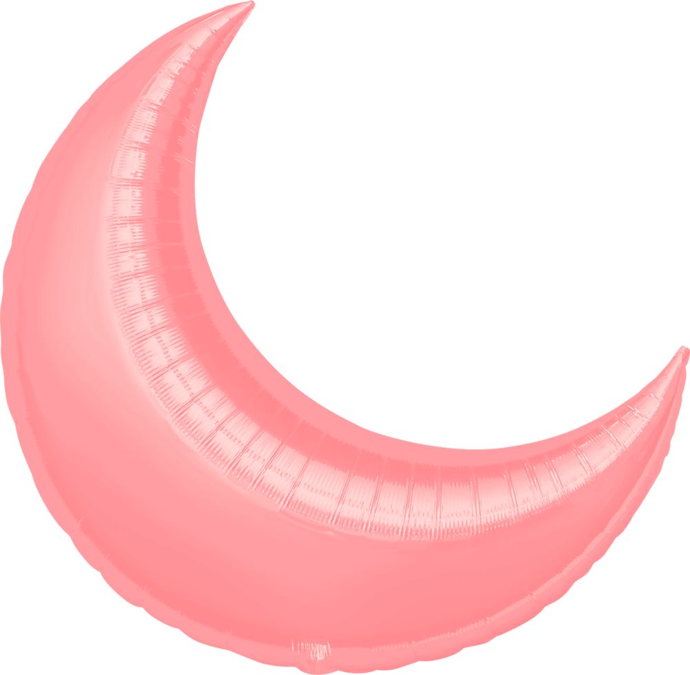 Crescent 26" Pastel Pink Balloon