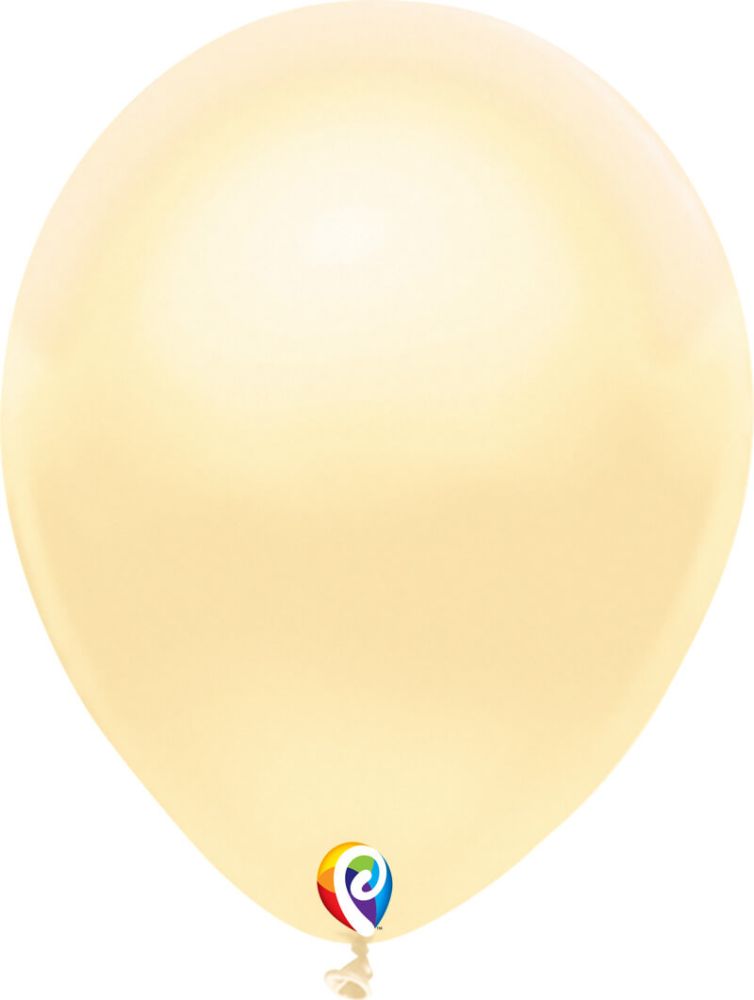 Funsational 12" Pearl Ivory (12pcs) Balloons