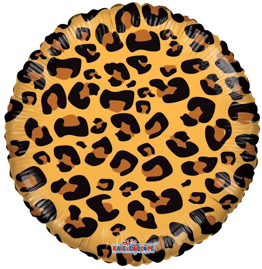 18" Cheetah Print (non-packaged) Balloon