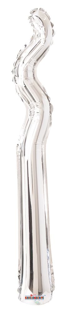 Kurly Zig Zag Silver Balloon