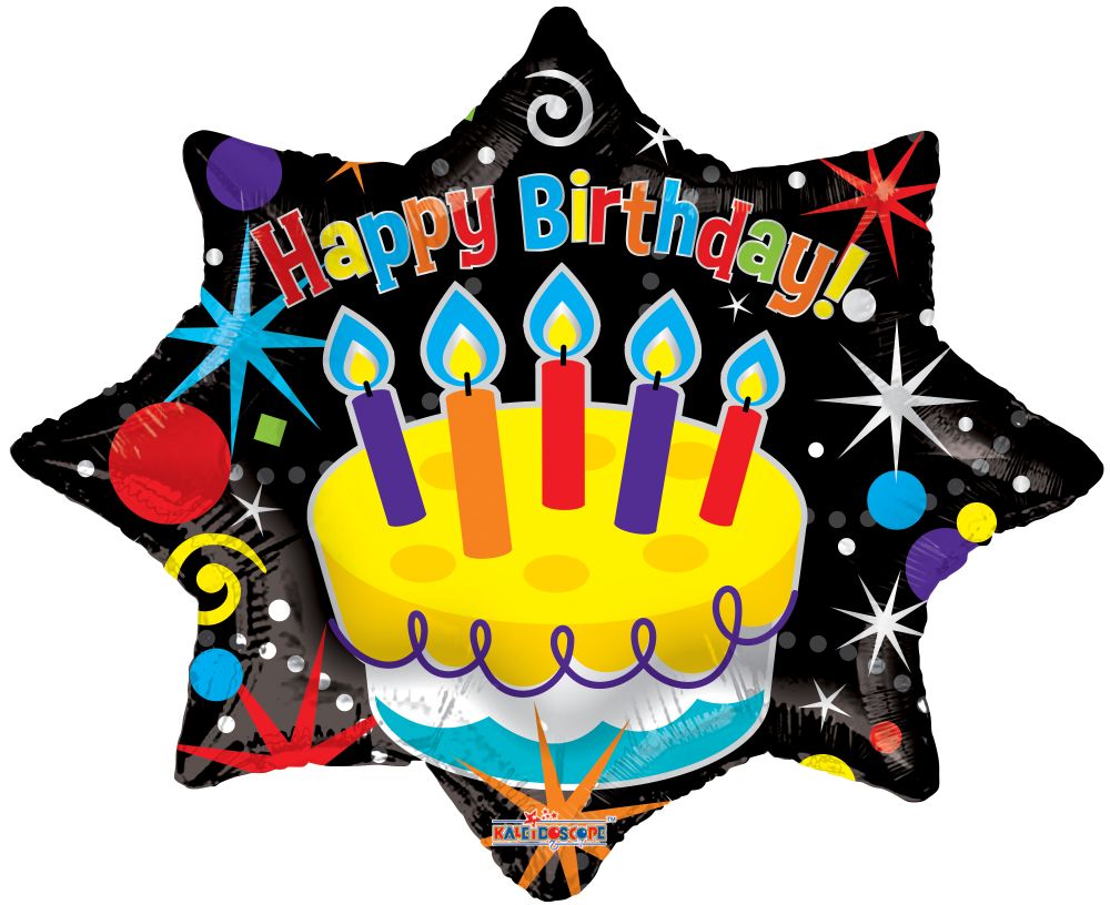 28" Party Explosion Shape Balloon