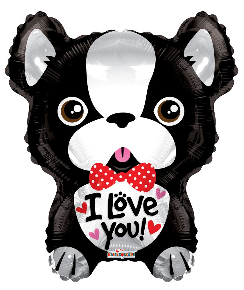 18" French Bulldog Shape Balloon