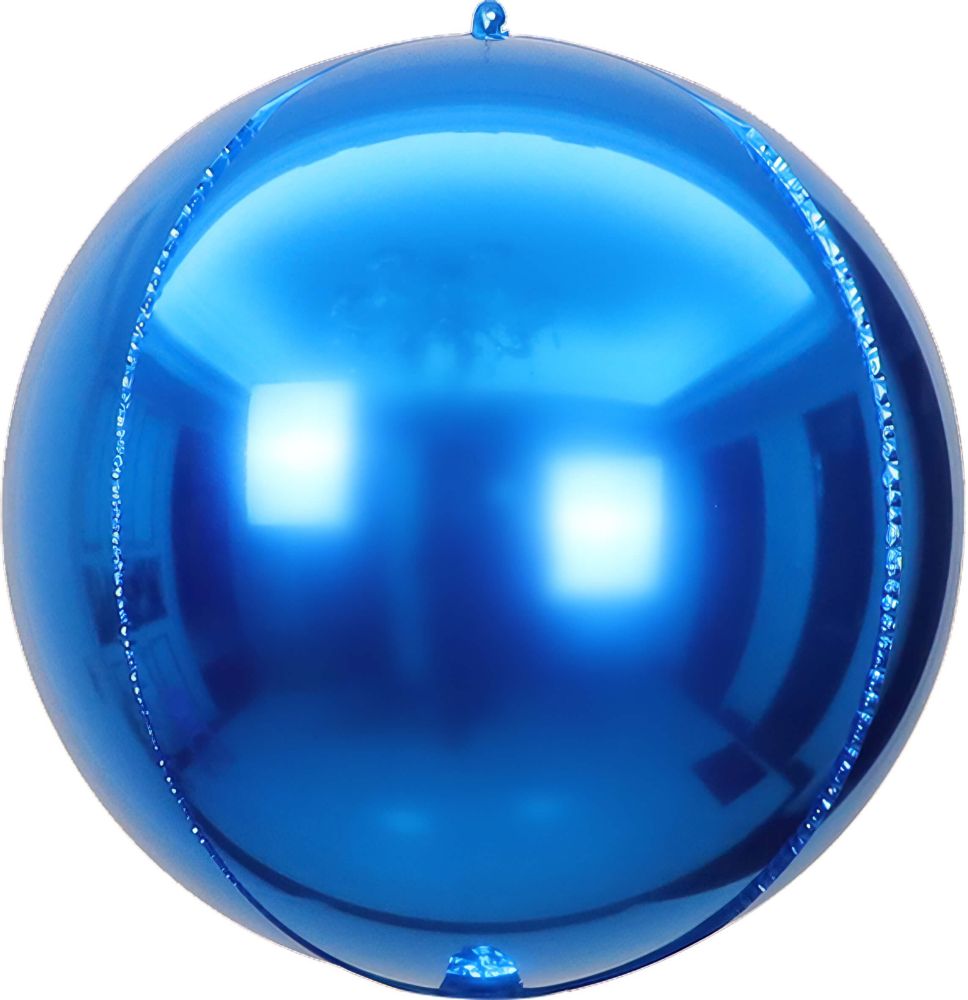 Orb 16" Blue Balloon