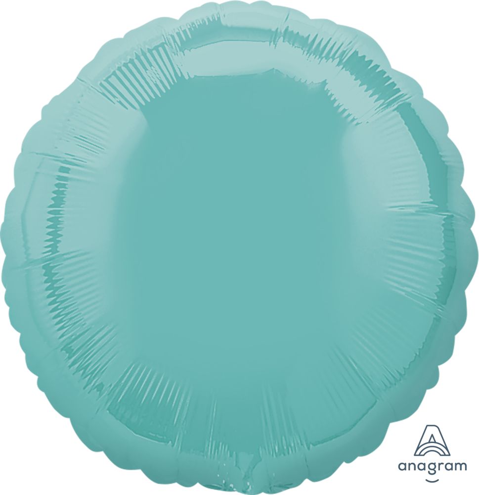18" Robins Egg Blue Circle (non-packaged) Balloon