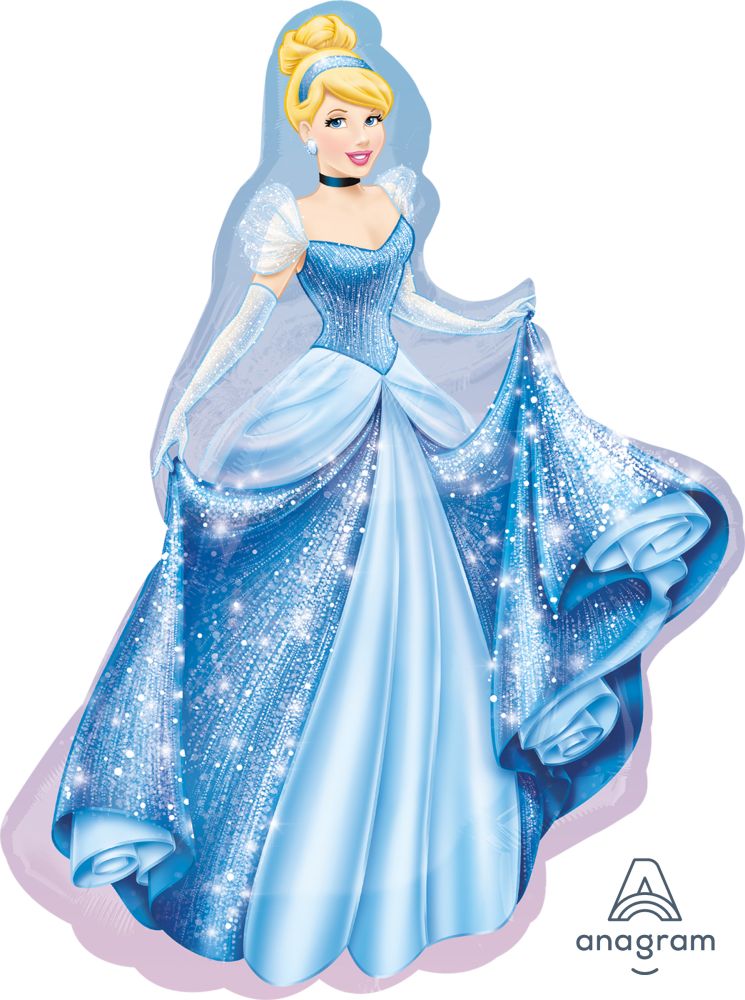 SuperShape Cinderella Shape Balloon