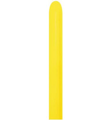 260 Fashion Yellow (50pcs) Sempertex Balloons