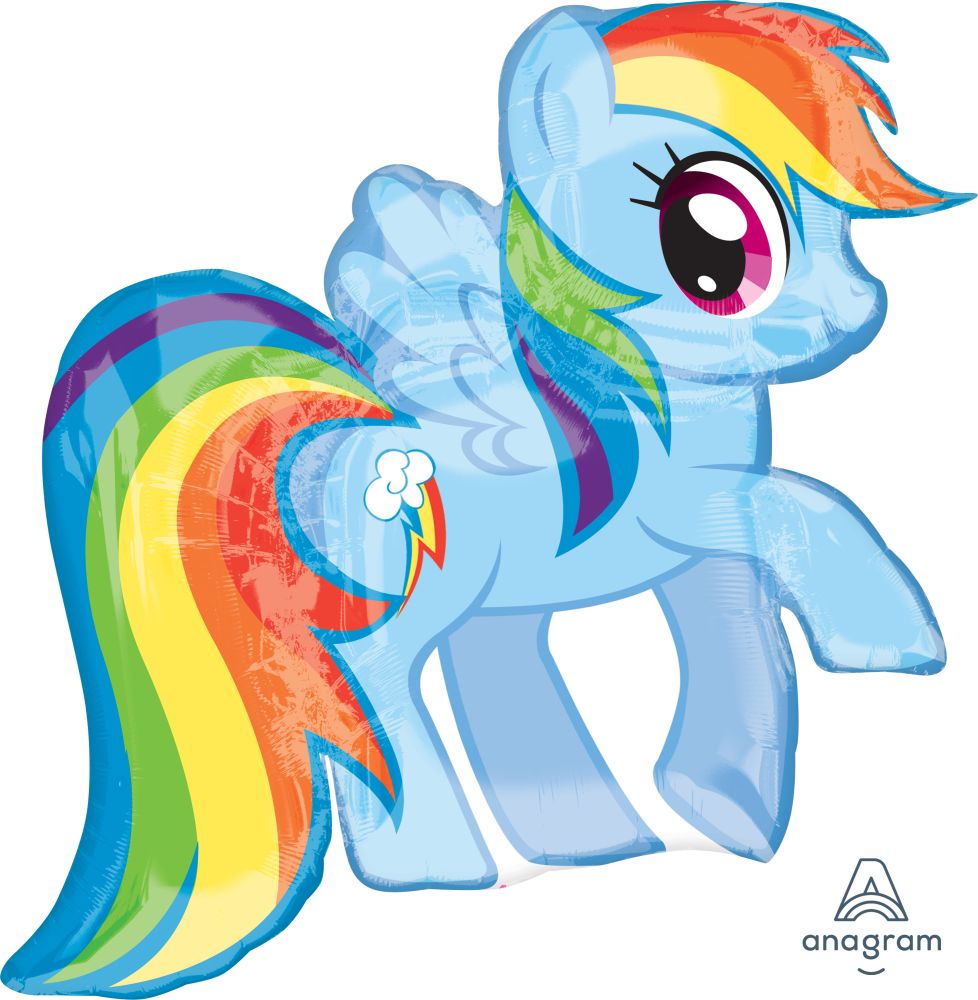 SuperShape My Little Pony Rainbow Dash Balloon
