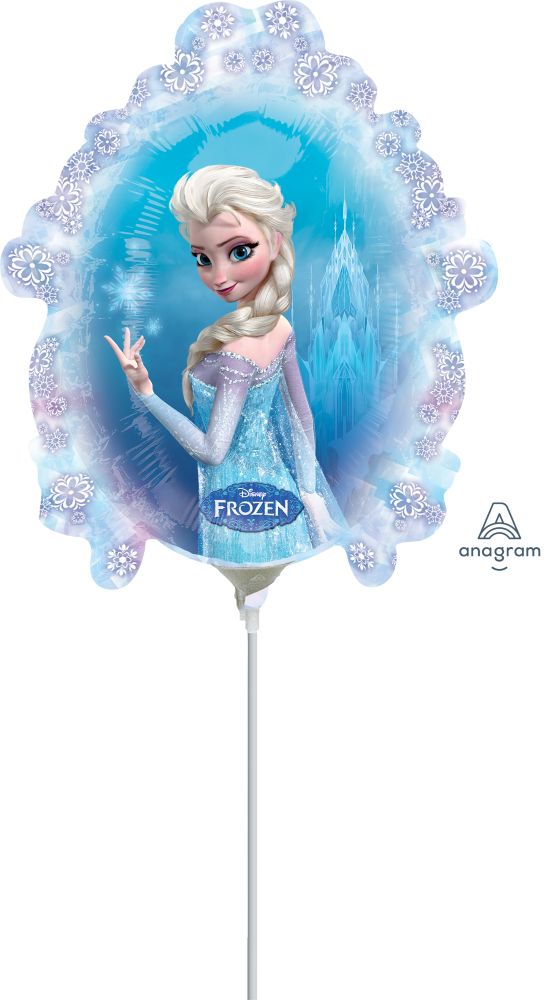 Mini Shape Frozen Balloon (Inflated with Cup and Stick)