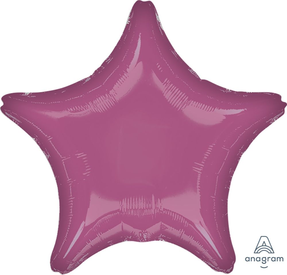 18" Metallic Lavender Star (non-packaged) Balloon