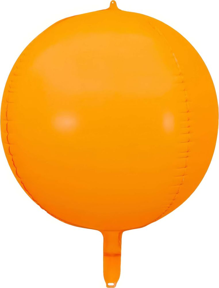 Orb 24" Neon Orange Balloon