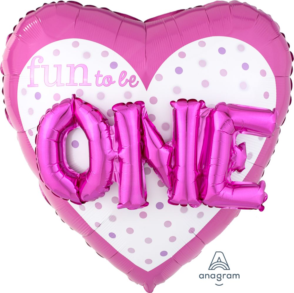 Multi-Balloon Fun to Be O-N-E Girl