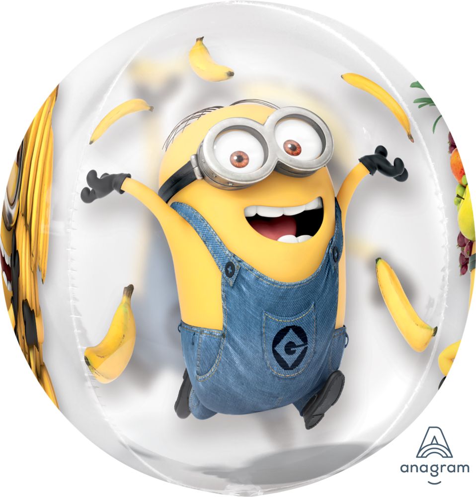 Orbz Despicable Me Clear Balloon